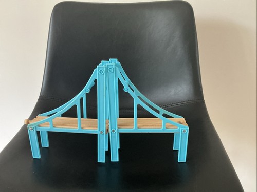 Wooden train track suspension - wooden,