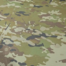 Camo Green Cotton Material