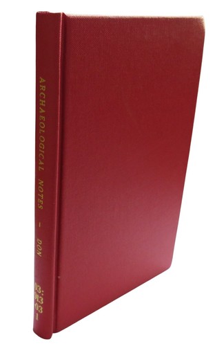 Archaeological notes early - archaeological,