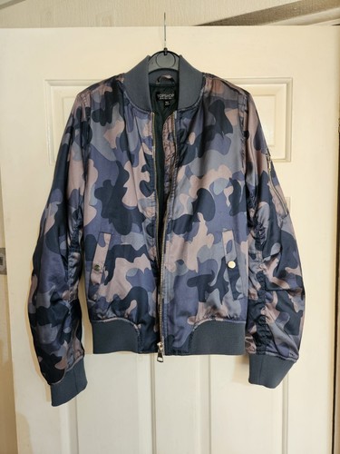 Topshop camouflage bomber - topshop,