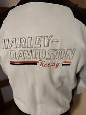 Men's H-D Raceway Screaming Eagle Leather Jacket For Men/ Women, Biker Jacket