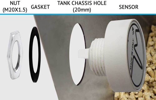 Pellet level sensor - ,,