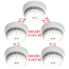 Smoke Alarm Set Detector Fire
