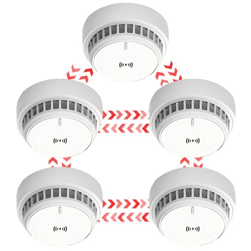 Smoke alarm set detector fire - alarm,