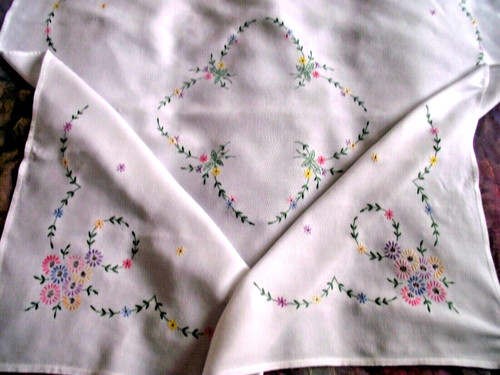 Vintage hand embroidered - vintage,