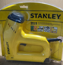 Stanley Nailer Gun Heavy Duty Electric Stapler Yellow
