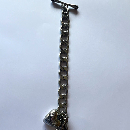 Juicy couture silver - couture, curb
