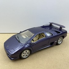 Burago 1990 Lamborghini Diablo 1:18 Model CarPurple
