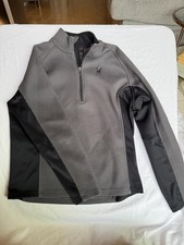 Spyder Half-Zip Pullover Gray
