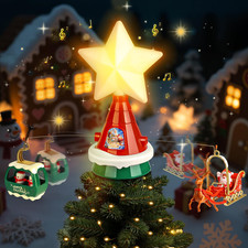 Rotating Christmas Tree Topper