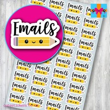 Emails Planner Stickers Email