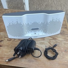 Bose SoundDock XT Speaker For iPhone iPod White/Grey Lightning Docking Station