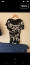 Ladies Leppard Print Top Long