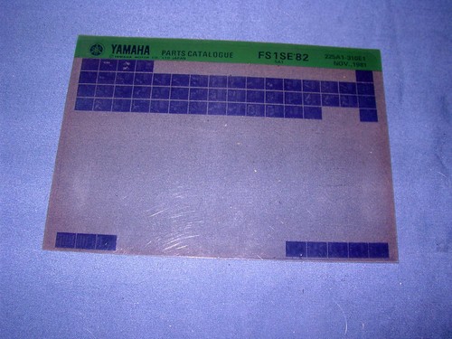 Yamaha fs1se 1982 gen parts - 1982,