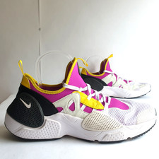 AS NEW Nike Sneakers US14 UK13 EU48.5 Magenta Air Huarache Edge TXT BQ5206-500