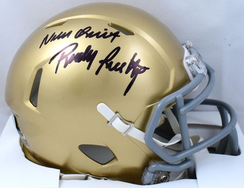 Rudy ruettiger signed - rudy, notre