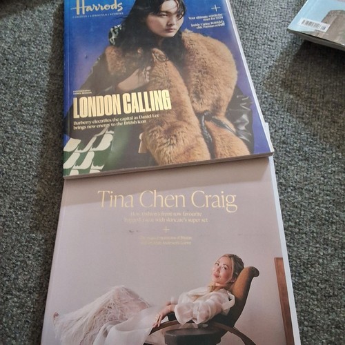 Harrods magazine april - harrods, april/may