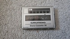 Grundig steno cassette - grundig, steno-cassette