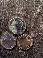 3 Collectible 50 Pence Pieces