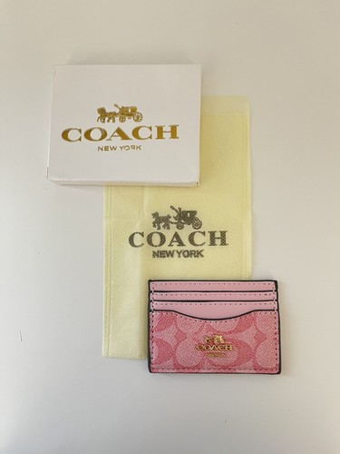 Coach cardholder wallet - wallet, pink