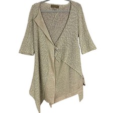 Zuza bart linen blend cardigan - linen,