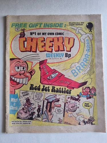 70s vintage comic cheeky - 70s,