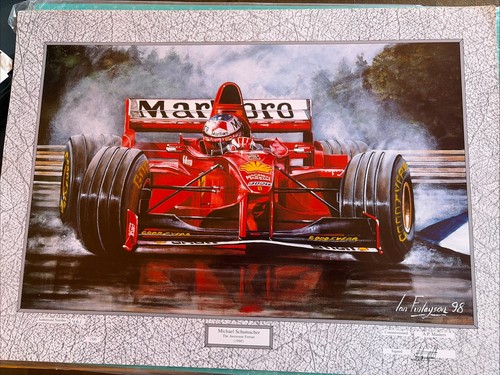 Michael schumacher print the - michael,