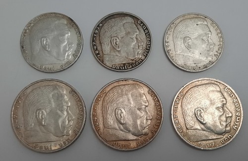 Germany 5 reichsmark - &,
