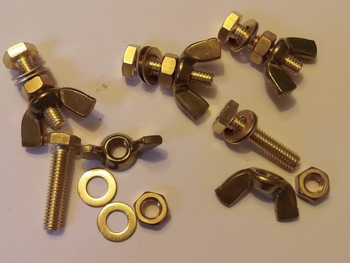 M6x25 brass hex - m6x25, head