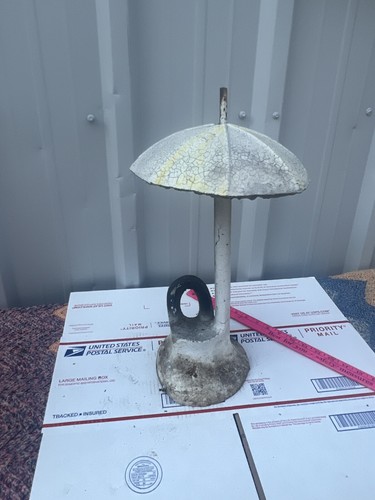 Cement umbrella anchor - anchor, hook