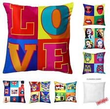 Pop Art Cushion Cover WITH