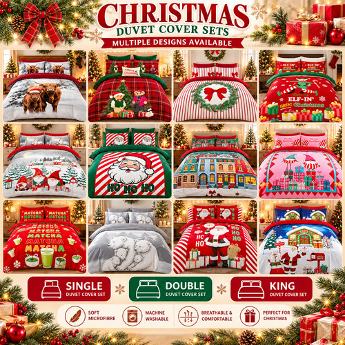 Christmas duvet cover set - cover,