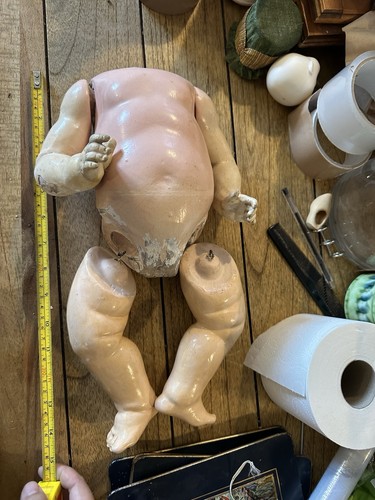 Antique baby doll - antique,