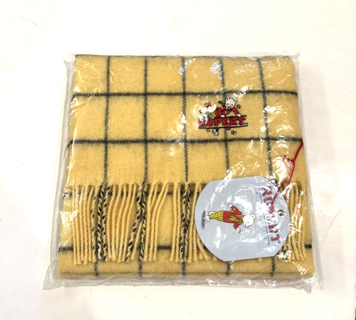 Nwt rupert the bear - nwt, yellow