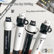 Cute teacup cat gel pens - teacup, 0.5mm
