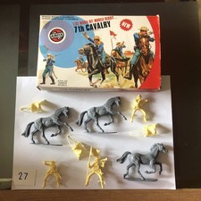 1975 Airfix 7th Cavalry *New* 1/32 Scale Model Kit Unpainted Boxed - 51469-3