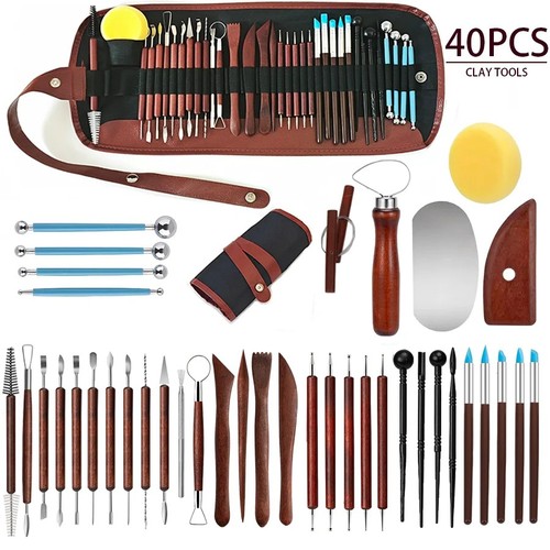 40pcs clay sculpting tools - clay,