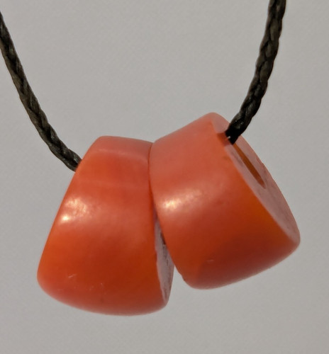 Antique tibetan red coral - tibetan,