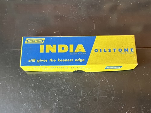Vintage norton india oilstone - vintage,
