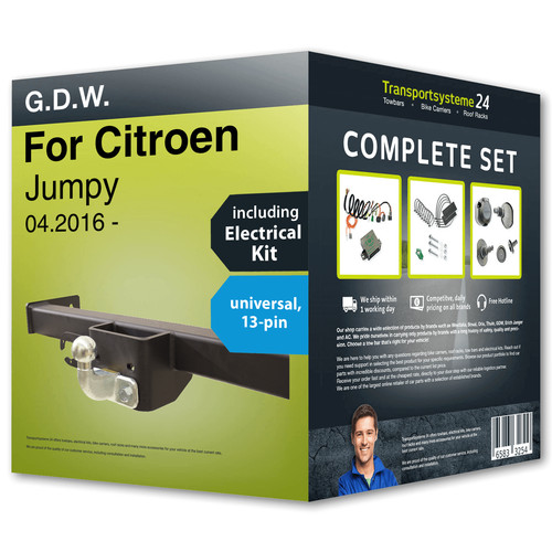 Towbar fixed for citroen - fixed,