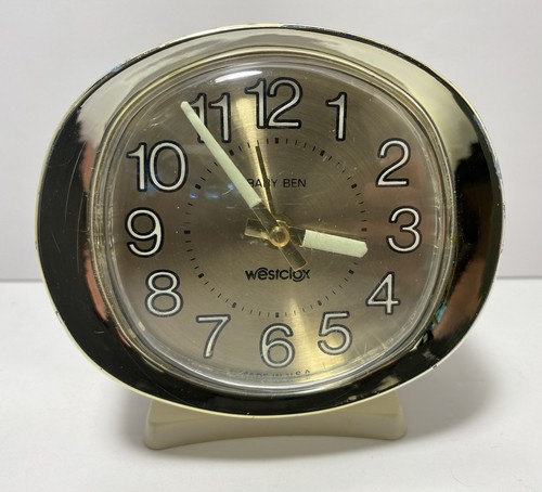 Vtg westclox baby - westclox,