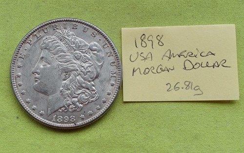 1898 silver usa american - silver,