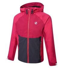 Regatta - Dare 2B In The Lead II Kids Waterproof Softshell Jacket 5-6 Years. Red
