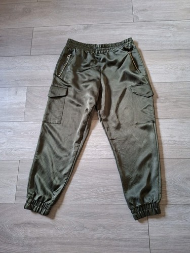 Zara olive green silky - zara,