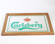 Vintage Carlsberg Beer Wooden