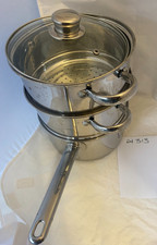 Stainless Steel Saucepan + 2