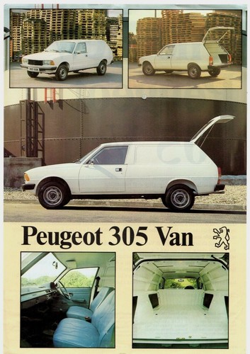 Peugeot 305 van 1980 uk - 305,