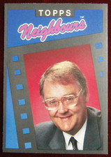 NEIGHBOURS - Series #1 Card #15 - Ian Smith / Harold Bishop - TOPPS 1988