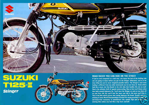 Suzuki brochure t125ii t125 - ,