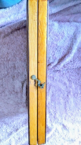 Vintage wooden fishing float - wooden,